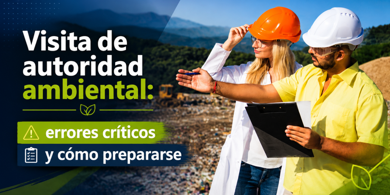 Visita de autoridad ambiental: errores críticos y cómo prepararse